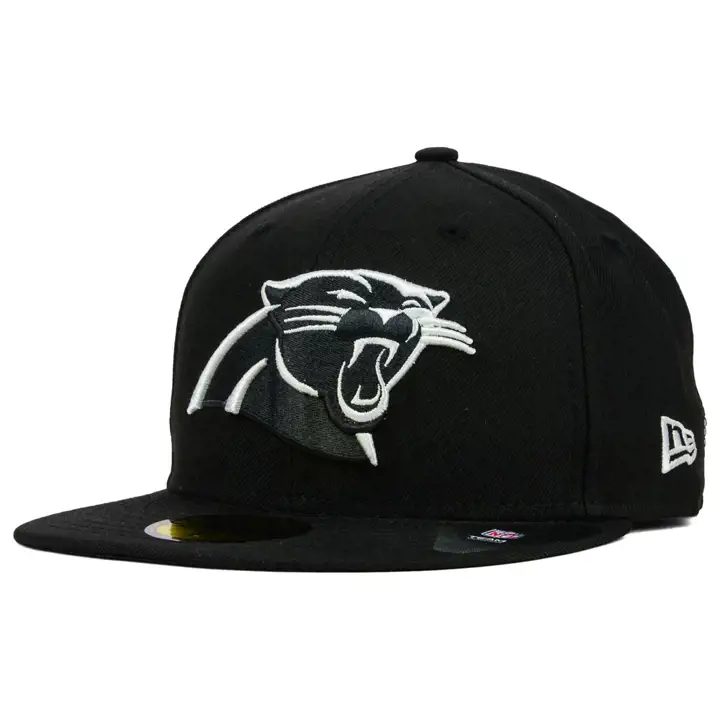 PANTHERS NFL BLK/WHT 5950 PANTHER noir