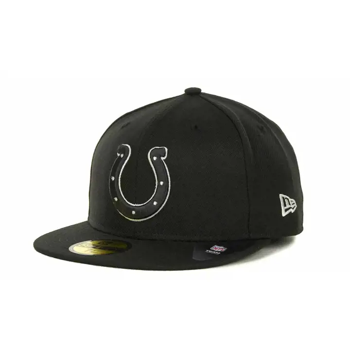 COLTS NFL NOIR/BLANC 5950 Fer à cheval noir
