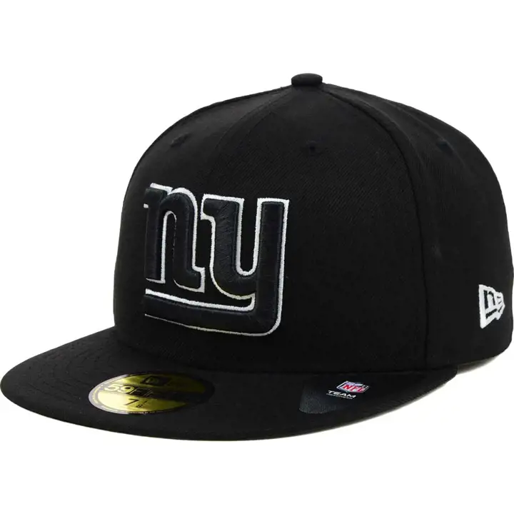 "NY Giants NFL NOIR/BLANC 5950 \"NY\" noir"
