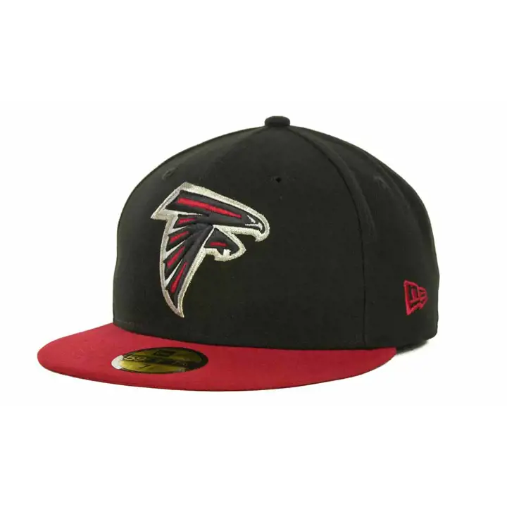FALCONS NOIR/Équipe 5950 noir/rouge