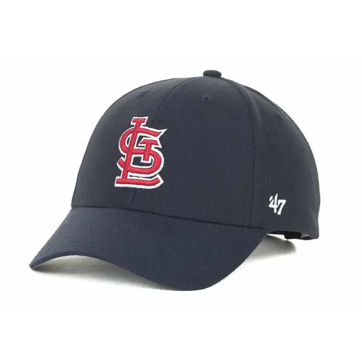"CASQUETTES STL MLB Sur le terrain Réplique MVP ROUGE « STL » marine"