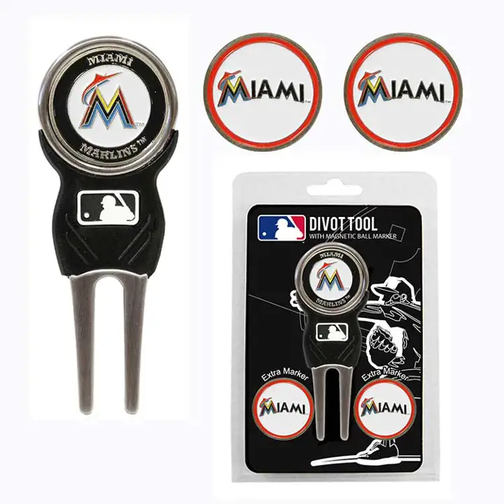 Redresse-pitch M Marlins avec marqueurs
