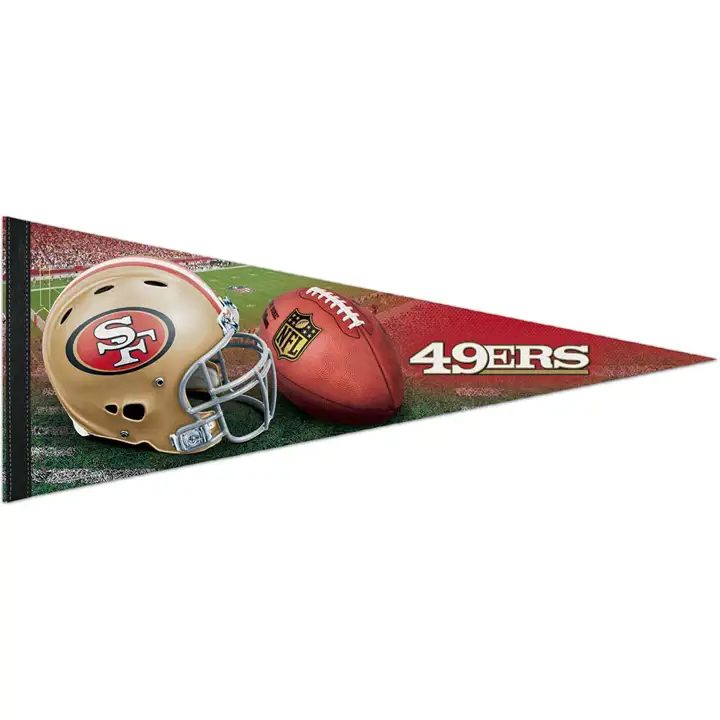 Drapeau pennant Premium 49ERS 12x30