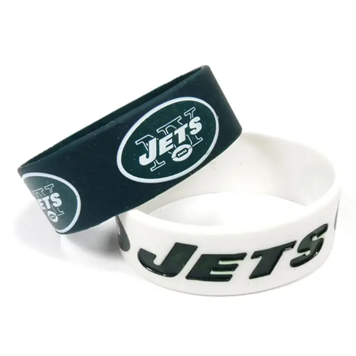NY JETS Large Bracelet 2 paires Aminco