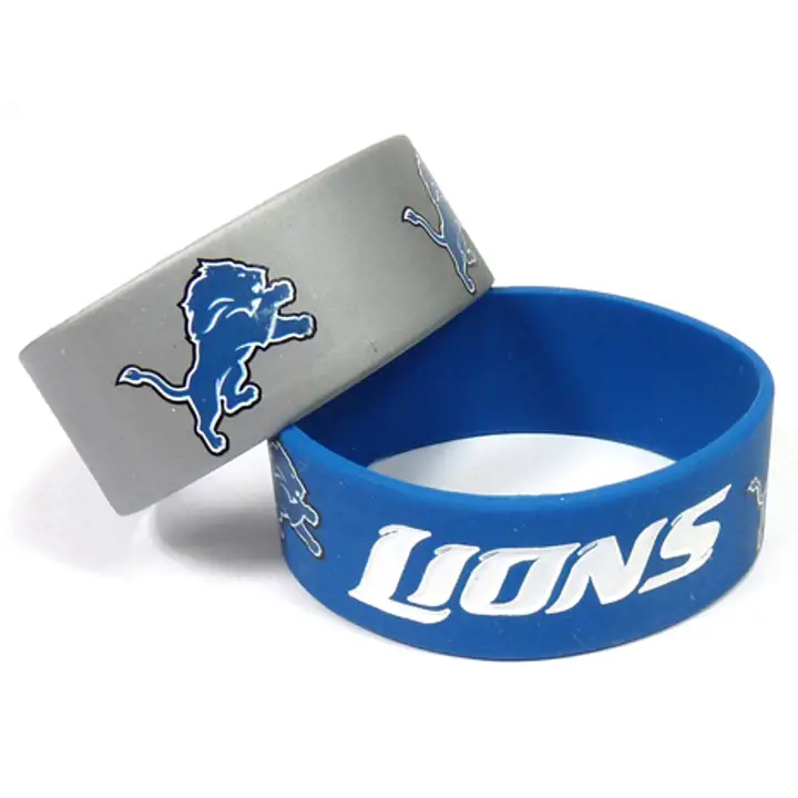 Bracelets larges LIONS (lot de 2) Aminco