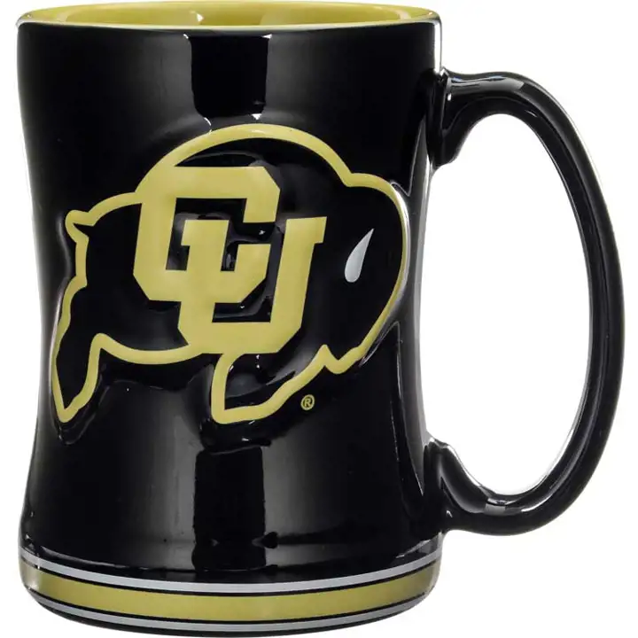 Mug Colorado en relief noir 41 cl