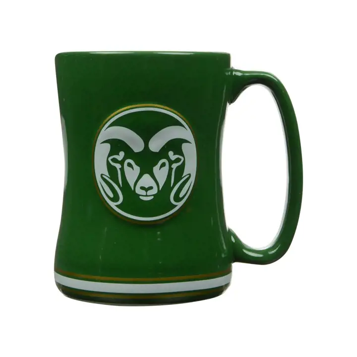 Mug en relief 14 oz Rams de Colorado State