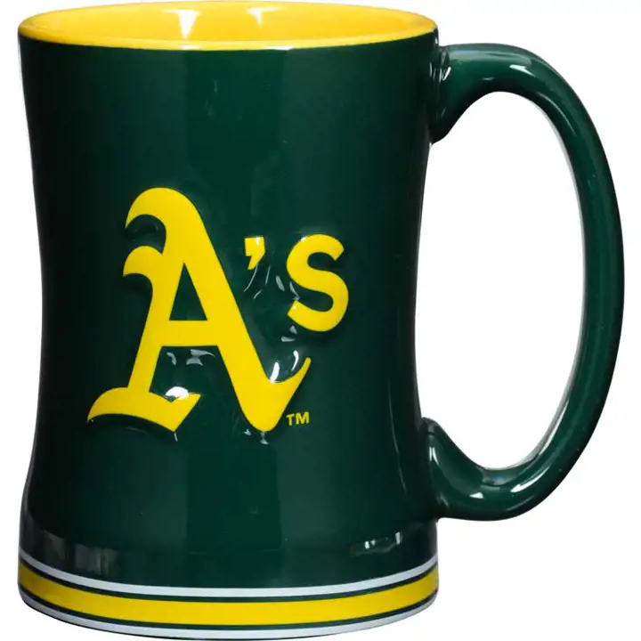 Tasse A'S Relief 14 oz vert