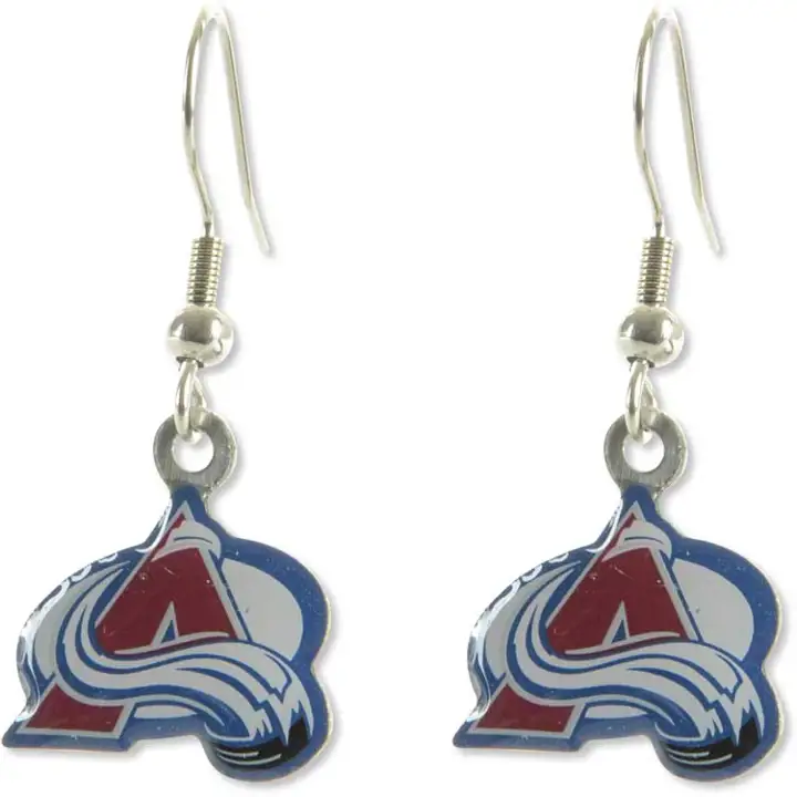 Boucles d'oreilles pendantes logo AVALANCHE Aminco