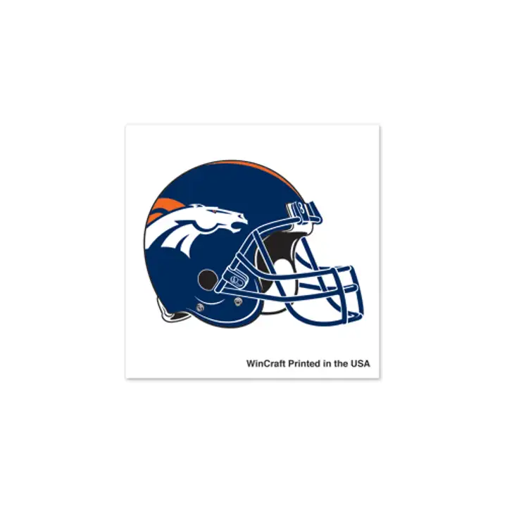 BRONCOS Tatouages 4 pièces bleu marine