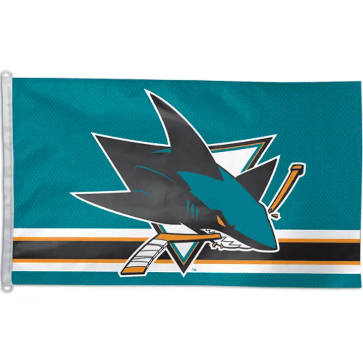 DRAPEAU DES SHARKS 3X5 GAGNER