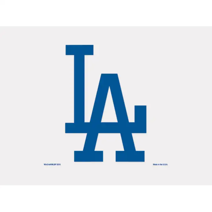 DODGERS Autocollant découpé 4x4 - Couleur