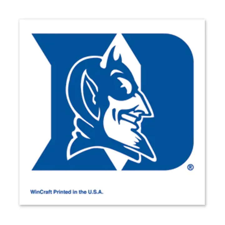 Lot de 4 tatouages Duke bleus