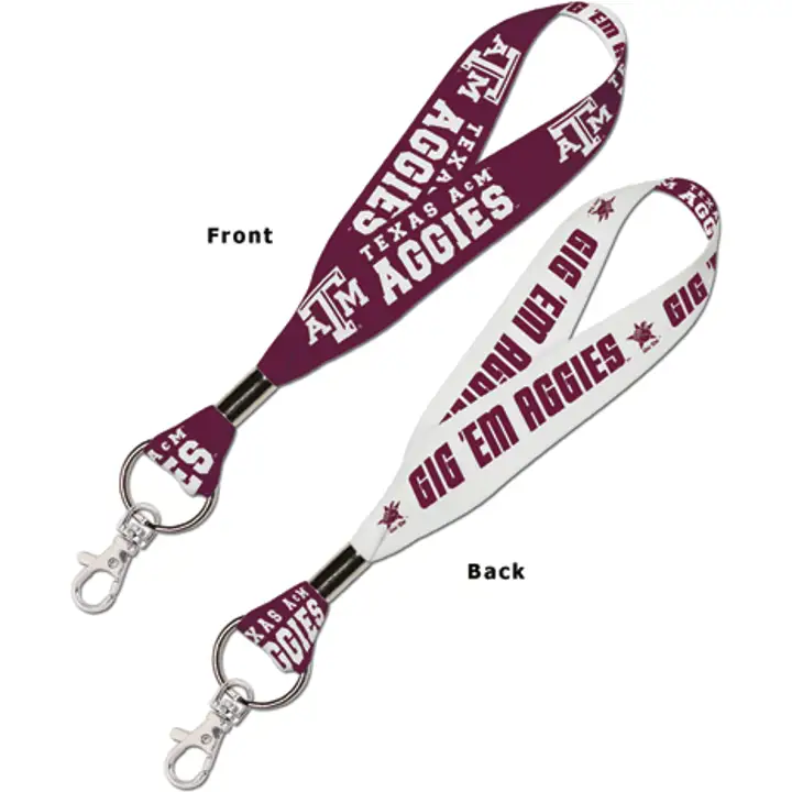 Dragonne Texas A&M Aggies avec clip mousqueton