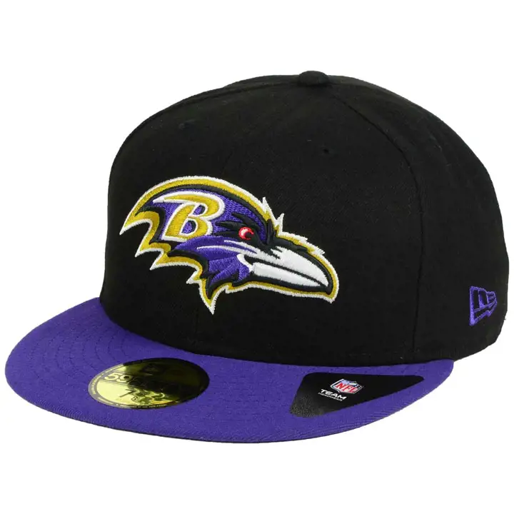 Ravens NOIR/Équipe 5950 noir/mauve