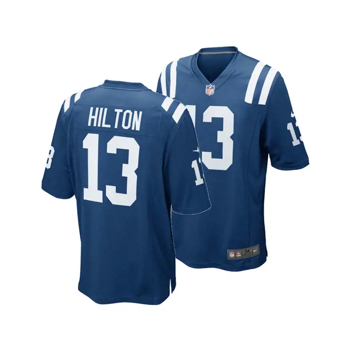 Maillot de match NFL COLTS pour jeune, T.Y. Hilton #13 bleu
