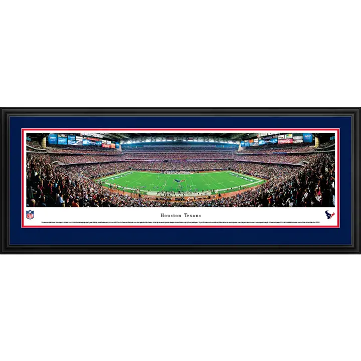 Texans Panoramique Deluxe Encadré