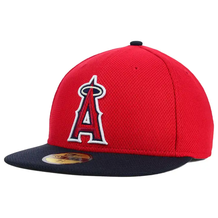 ANGELS MLB Diamond Era BP 59Fifty Écarlate/bleu marine