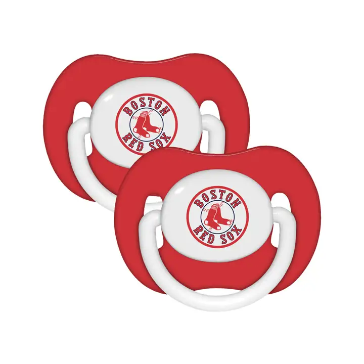 Lot de 2 sucettes RED SOX MLB