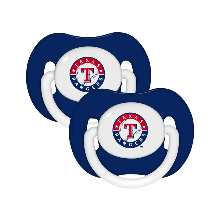 Sucette MLB TX RANGERS, lot de 2