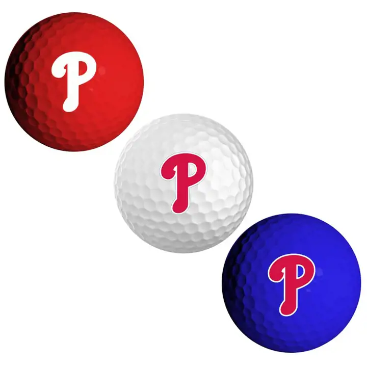 Lot de 3 balles de golf PHILLIES