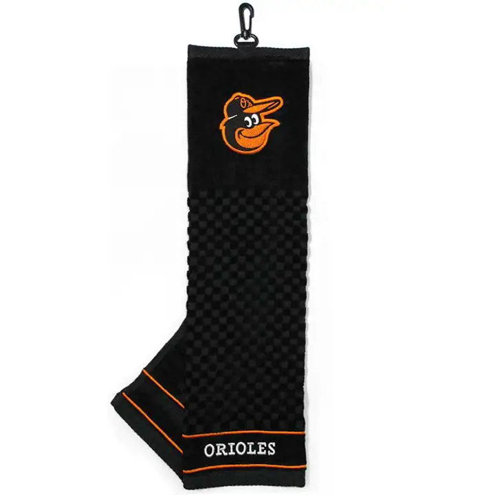 Serviette de golf trifold Orioles