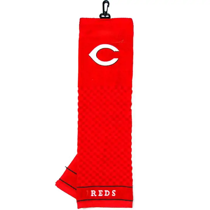 Serviette de golf triple ROUGE