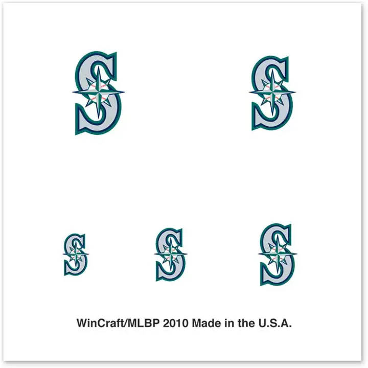 Tatouage d'ongle Mariners GAGNEZ