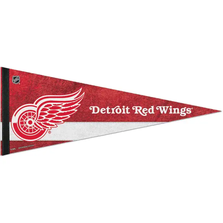 Fanion de qualité supérieure Red Wings 12x30 - DIVERS