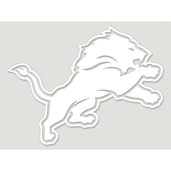 LIONS 8x8 Décalque prédécoupé