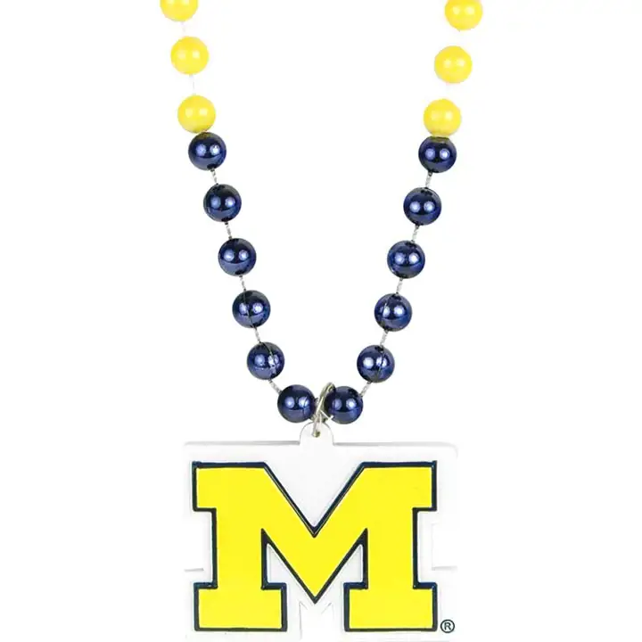 Perles à l'effigie des équipes du Michigan-Rico