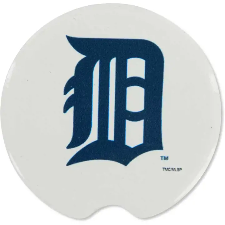 Sous-verre de voiture Detroit Tigers (paquet de 2)