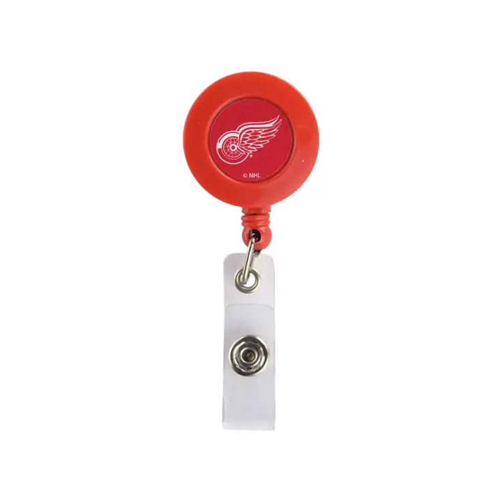 Enrouleur de badge Red Wings rouge