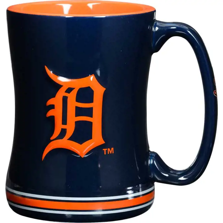 Mug en relief Les Tigres de 14 oz