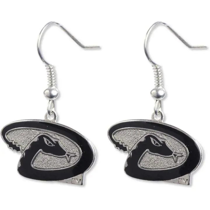 Boucles d'oreilles pendantes logo DBacks Aminco