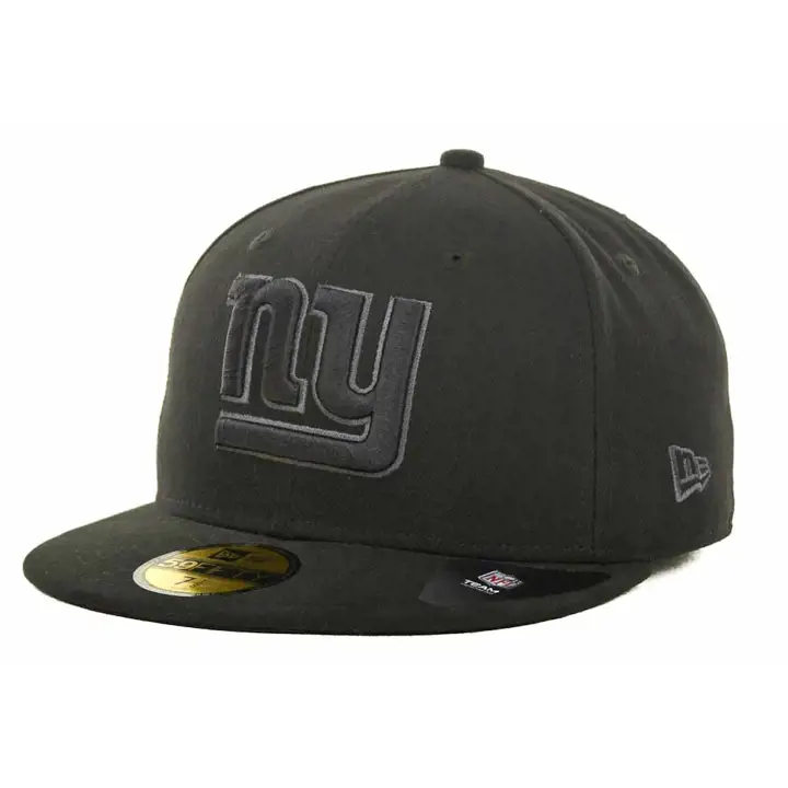 NY Giants Noir Gris Basique 5950 blk