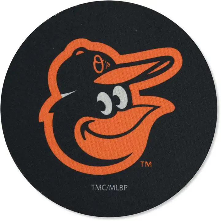 Lot de 4 sous-verres en néoprène Orioles