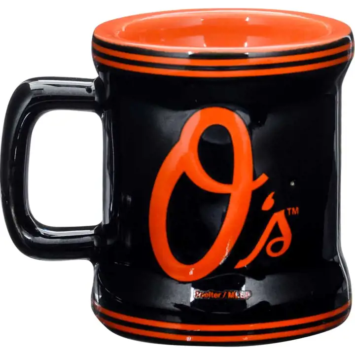 Mini-mug sculpté Orioles - 2oz.