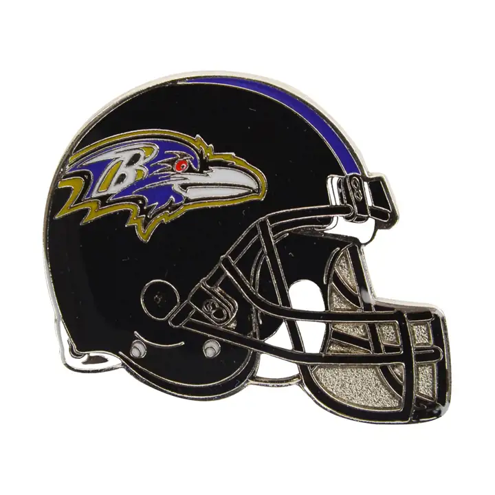 Pin de casque des Ravens Aminco