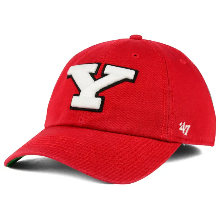 Youngstown NCAA '47 FRANCHISE " Y " rouge
