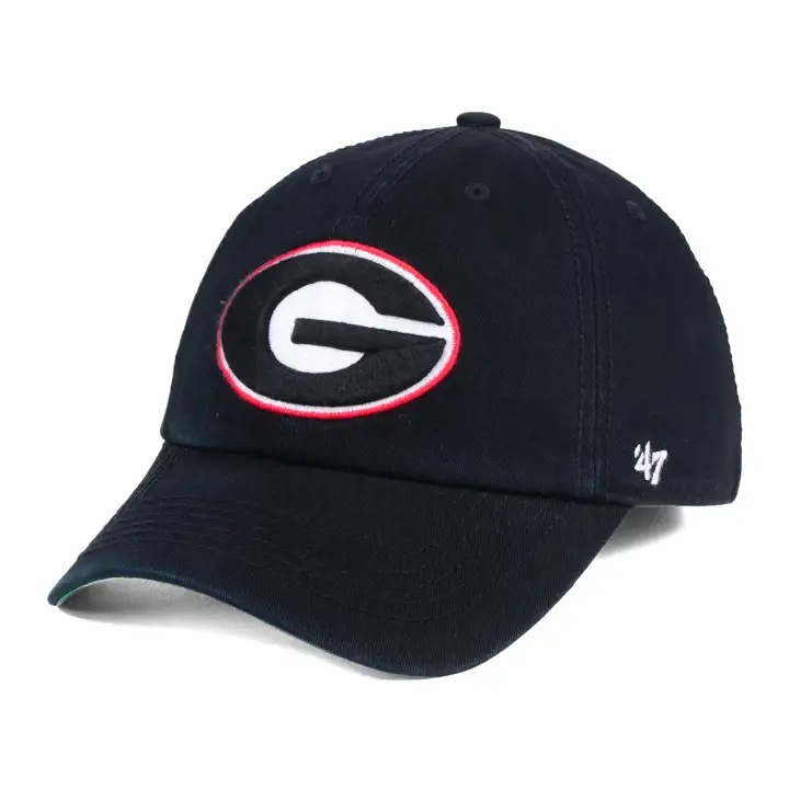 "Casquette « G » noire « 47 FRANCHISE » de la NCAA de la Géorgie"