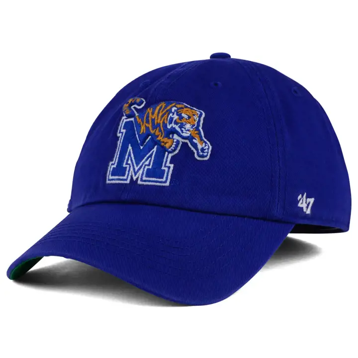 Memphis NCAA Casquette « Franchise » 47 avec « M » et tigre brodés