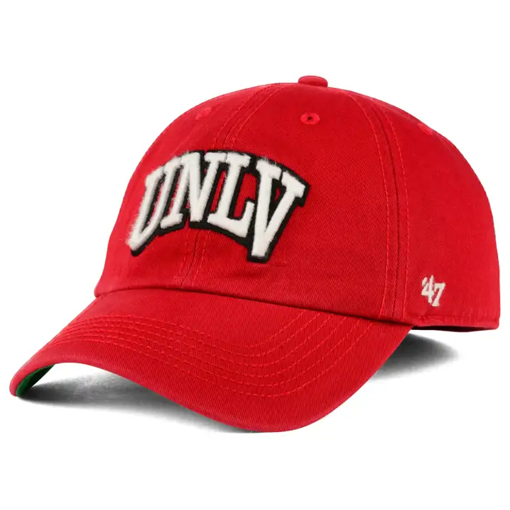 UNLV NCAA « 47 FRANCHISE » UNLV rouge penché