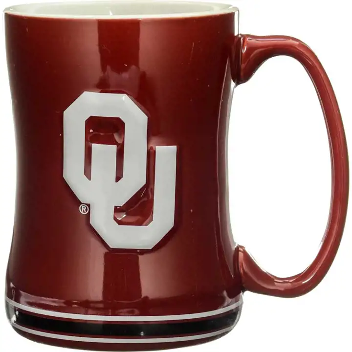 Mug à motif Oklahoma 40 cl rouge