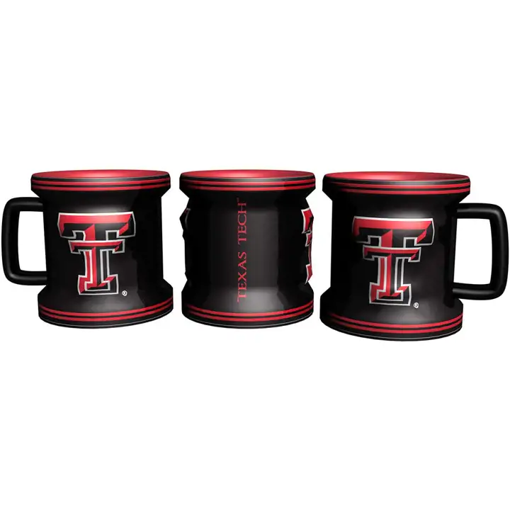 Mini-mug sculpté Texas Tech - 59 ml