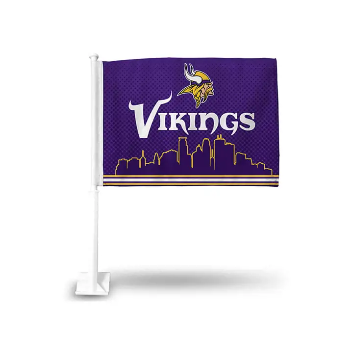 VIKINGS Drapeau de voiture Rico pur/gl