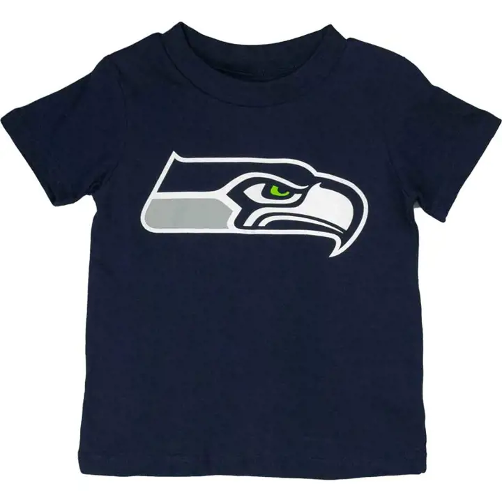 T-shirt NFL SEAHAWKS bébé avec logo principal 22 marine