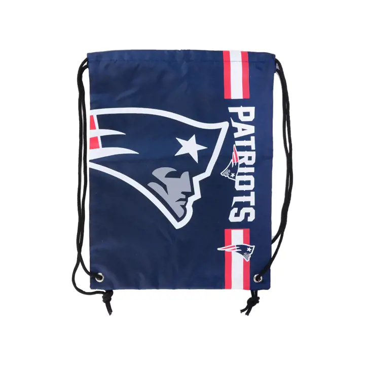 Sac à dos à cordon avec grand logo des Patriots