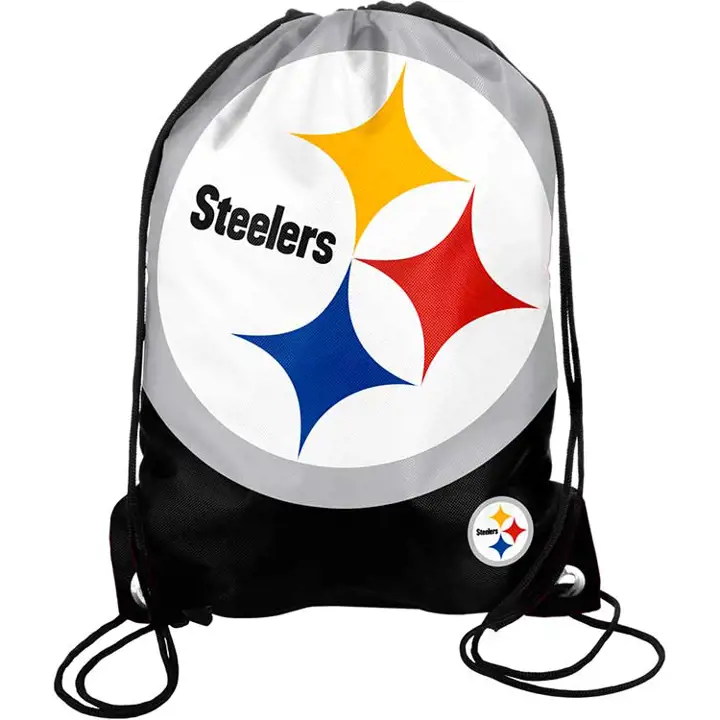 Sac à dos à cordon avec grand logo des Steelers