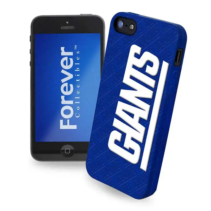 Coque iPhone 5 NY Giants en silicone avec logo